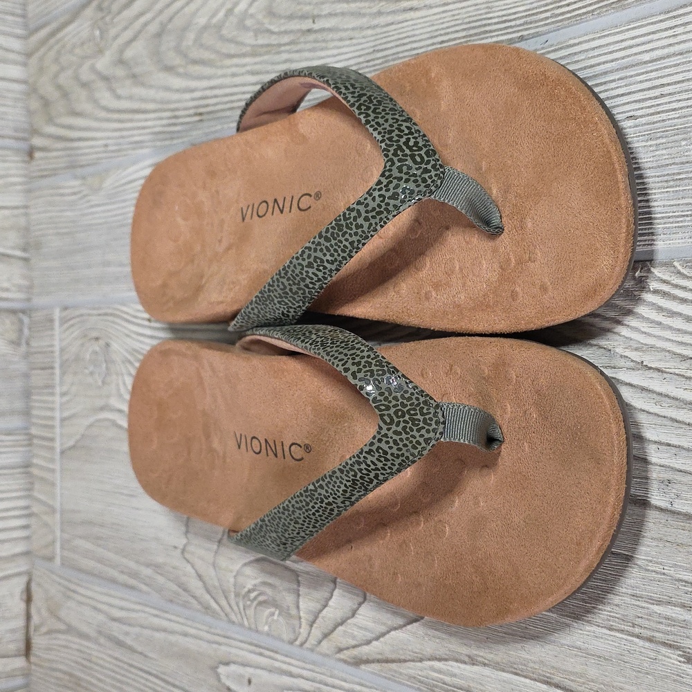 Vionic Dillon Toe Post Supportive Sandals Womens … - image 4